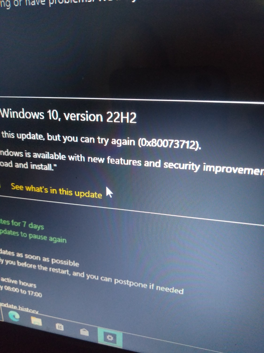 อัพ Windows 10 Version 22H2 ไม่ได้ แก้ยังไง - Pantip