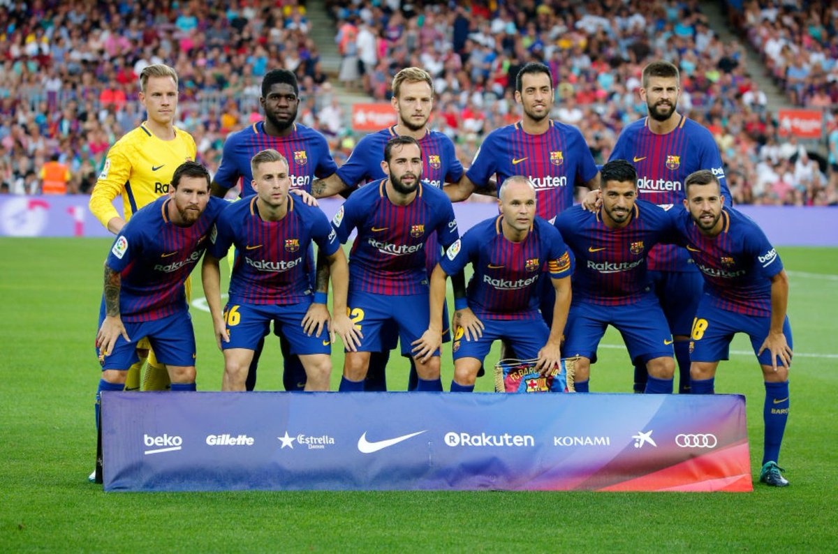 Год барса. Барселона команда 2018. Состав Барселоны 2017. Barcelona FC состав. Состав Барселоны на сегодняшний.