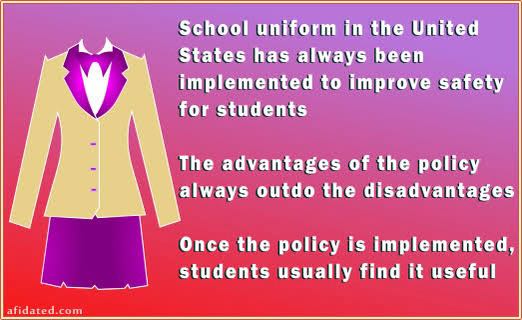 School Uniforms Can Save You Money !