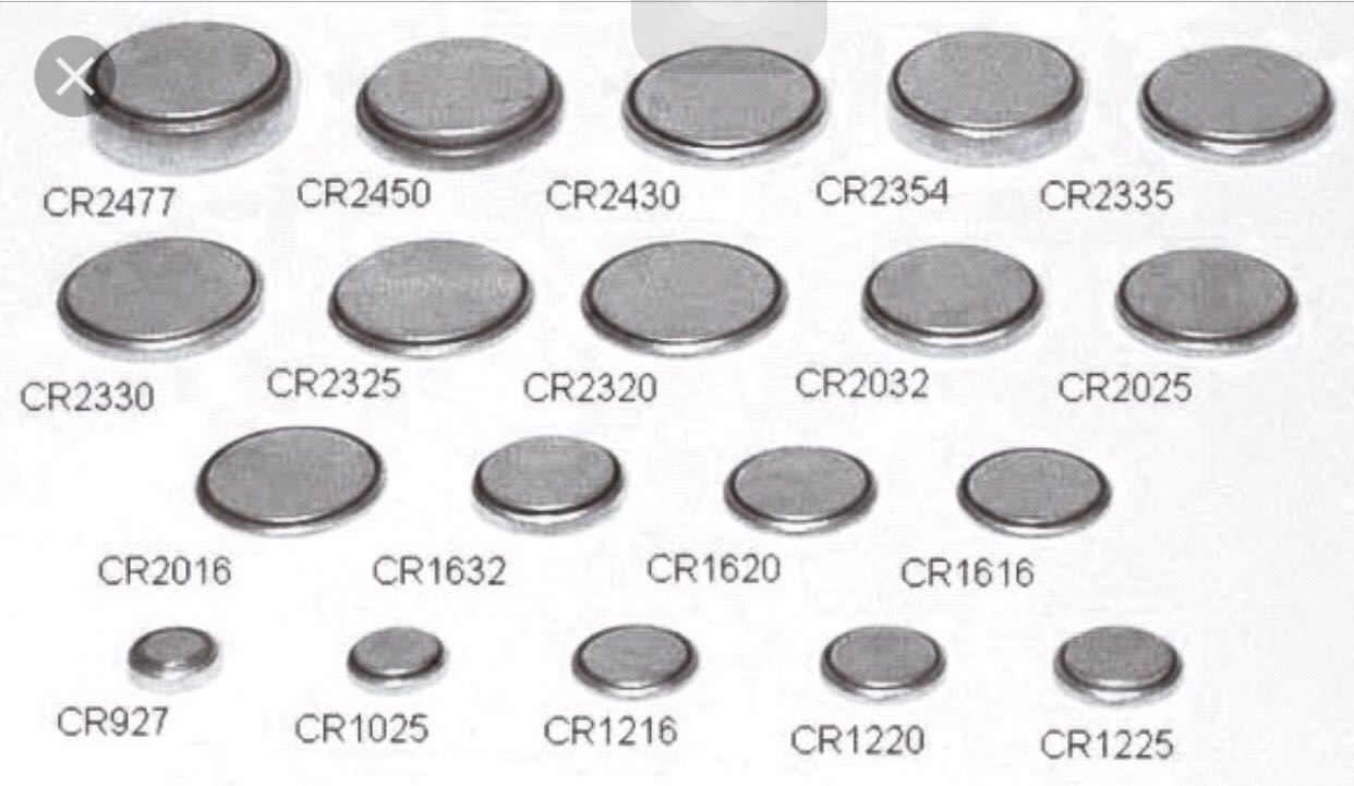 Батарейки в часы размеры. Дисковые батарейки 3v типоразмеры. Типы батареек CR.