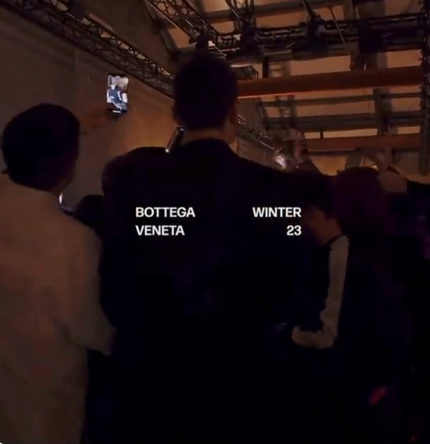 theqoo] GETTY IMAGE OF BTS RM AT THE BOTTEGA VENETA SHOW