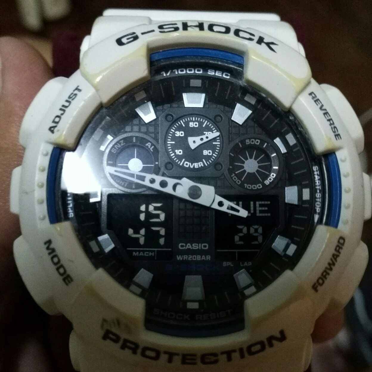 นาฬิกา g ทํา shock สะอาด วิธี ความ G