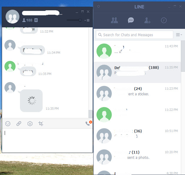 มีปัญหา Line Pc ไม่โชว์ Sticker, รูป Profile เลยครับ - Pantip