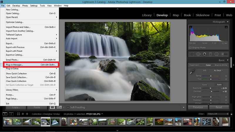 Как посмотреть exif lightroom