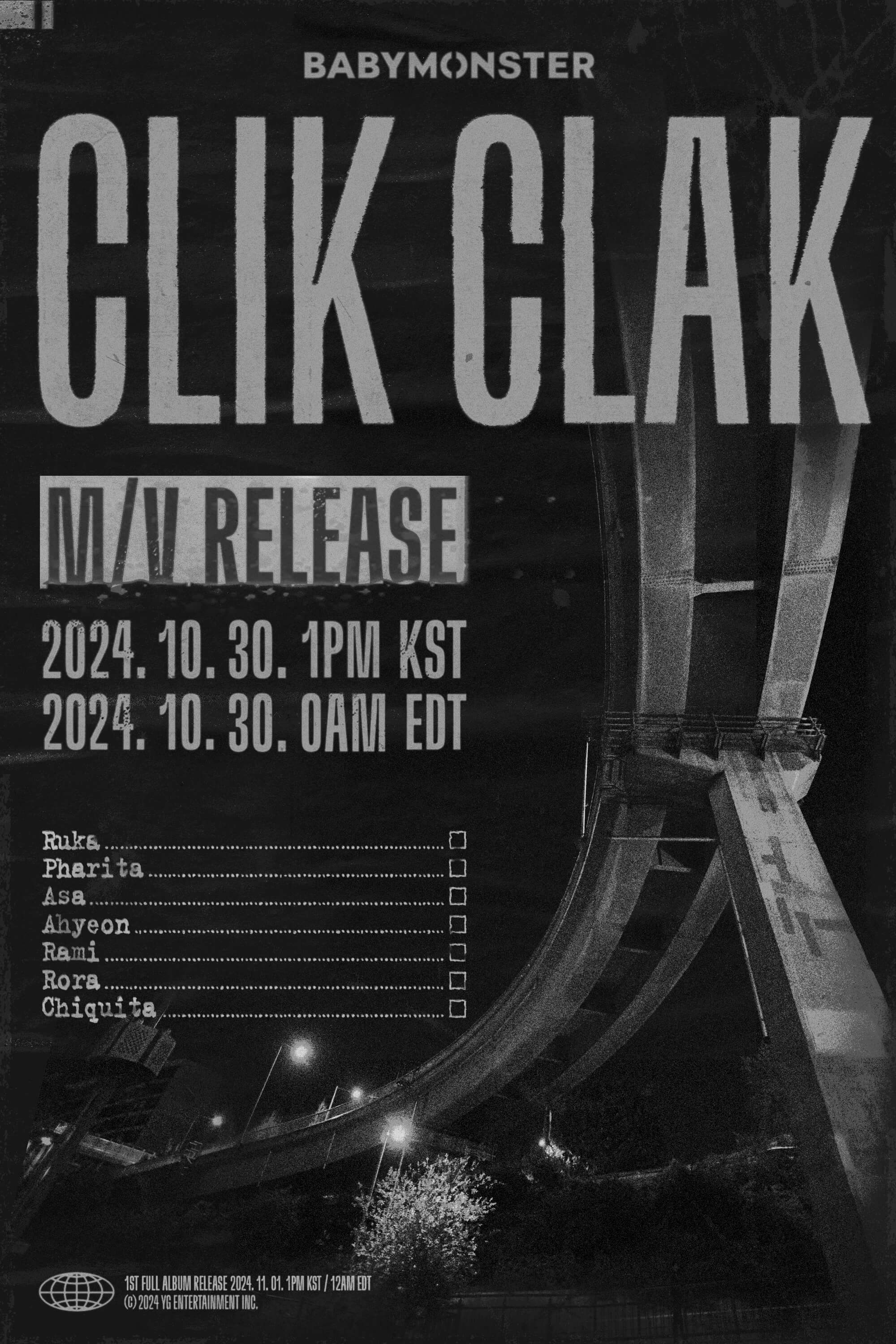 BABYMONSTER [DRIP] ‘CLIK CLAK’ M/V COMING SOON - 