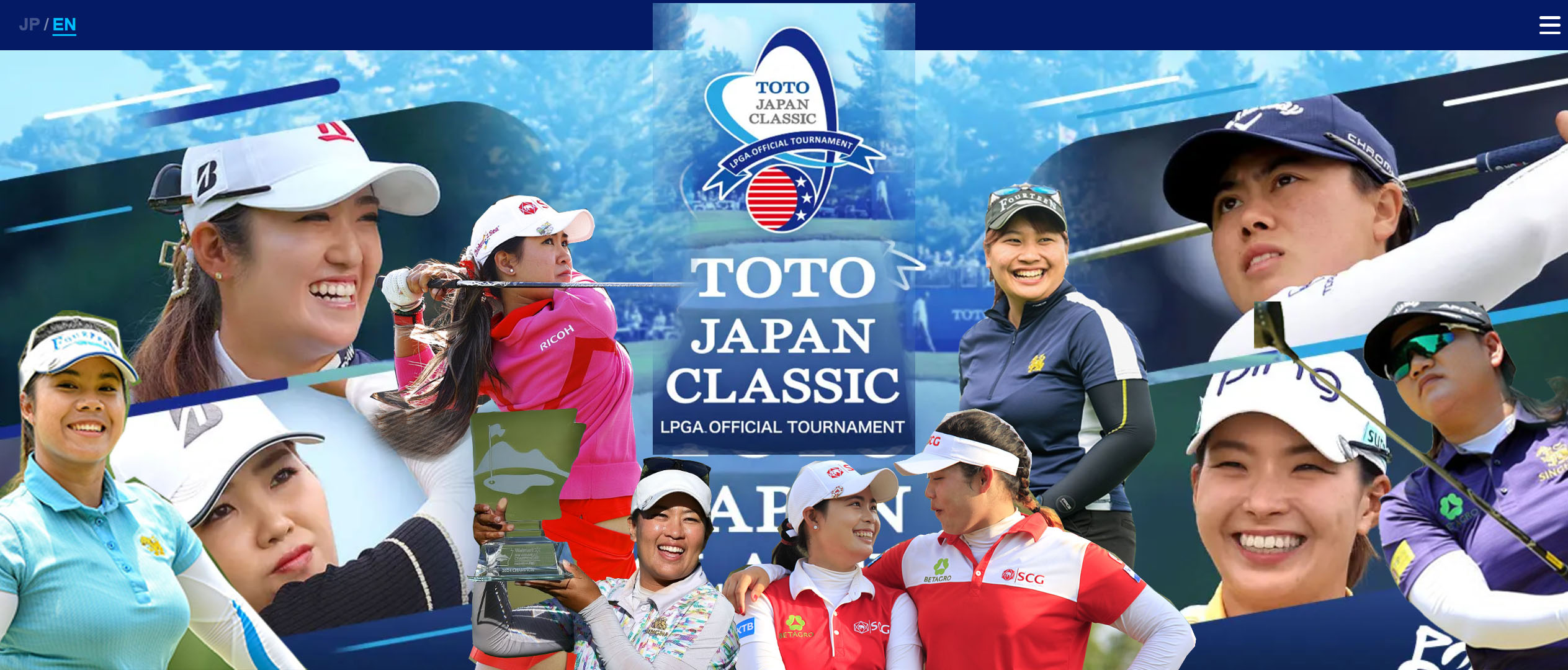 เชียร์สดกอล์ฟหญิง รายการ TOTO Japan Classic 2024 วันที่ 1 - 