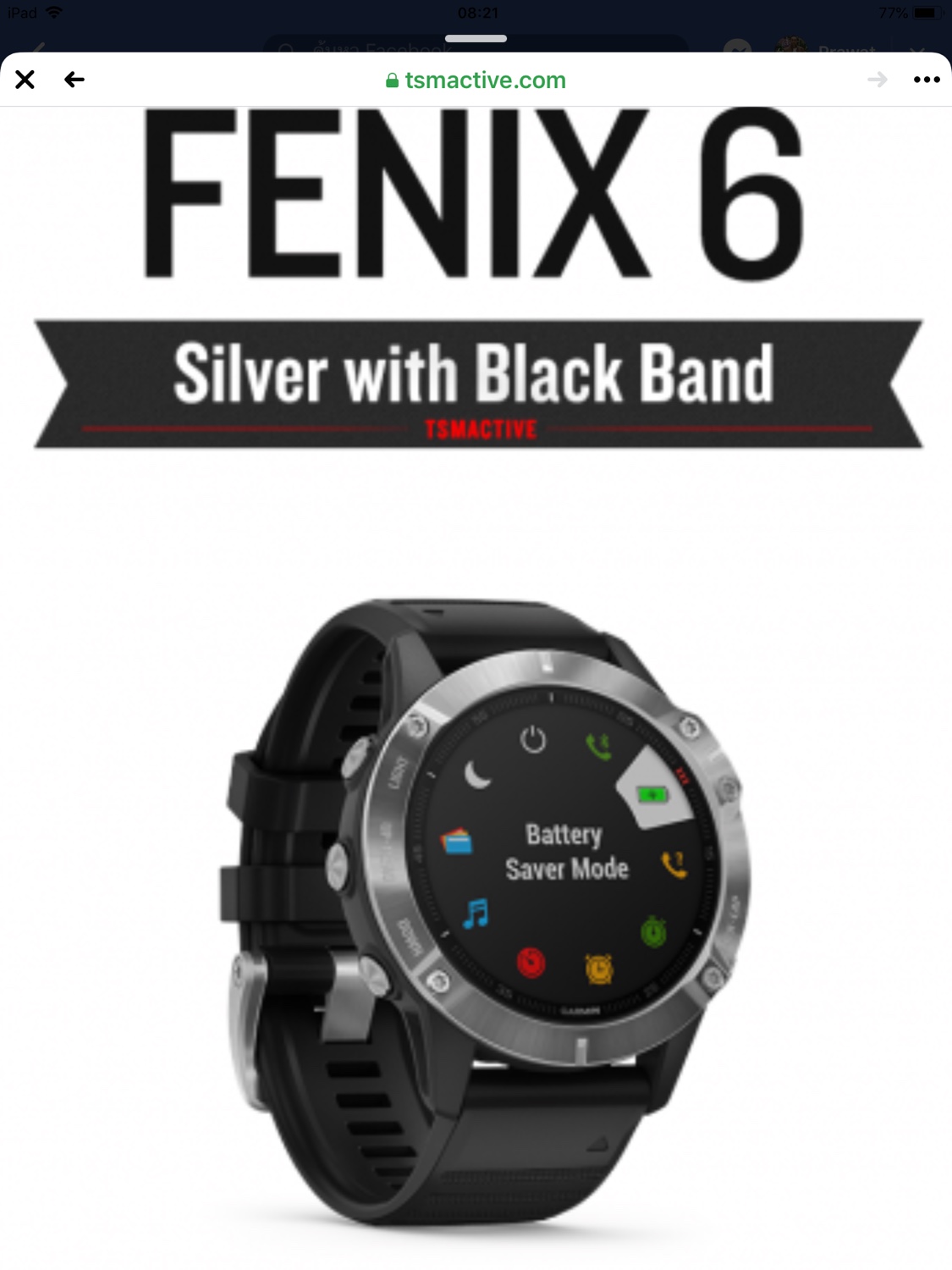 Garmin fenix smart store watch pantip