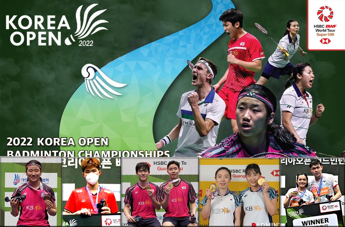 คลิปแบดมินตัน Korea Open Badminton Championships 2022 รอบ 32 รอบชิง