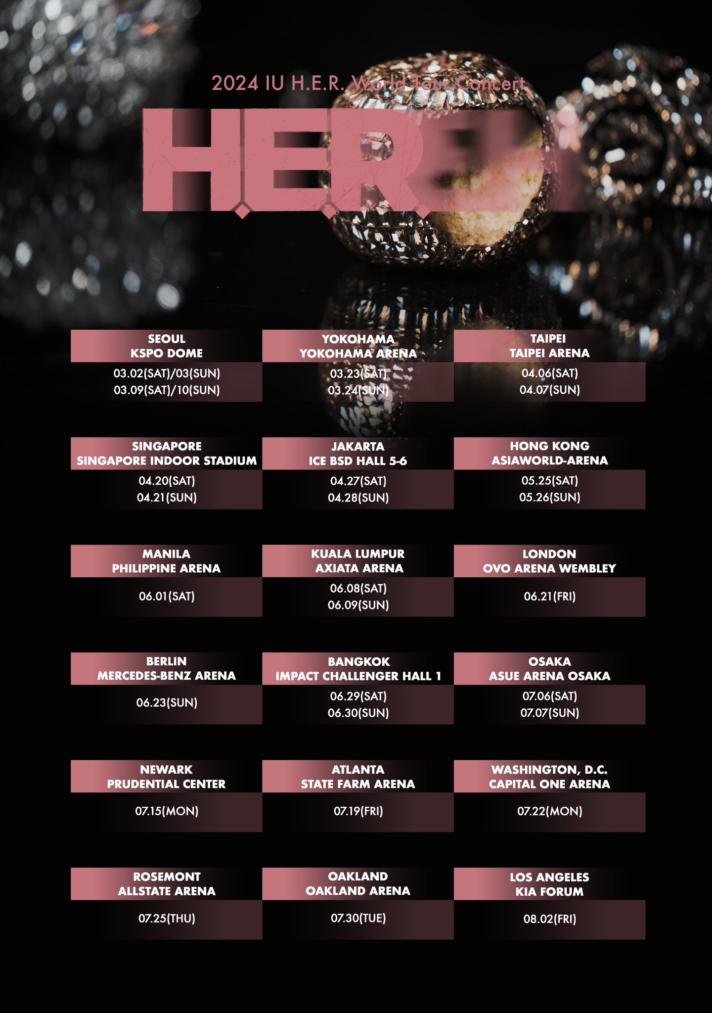 IU (아이유), [H.E.R.] 2024 World Tour Concert Pantip