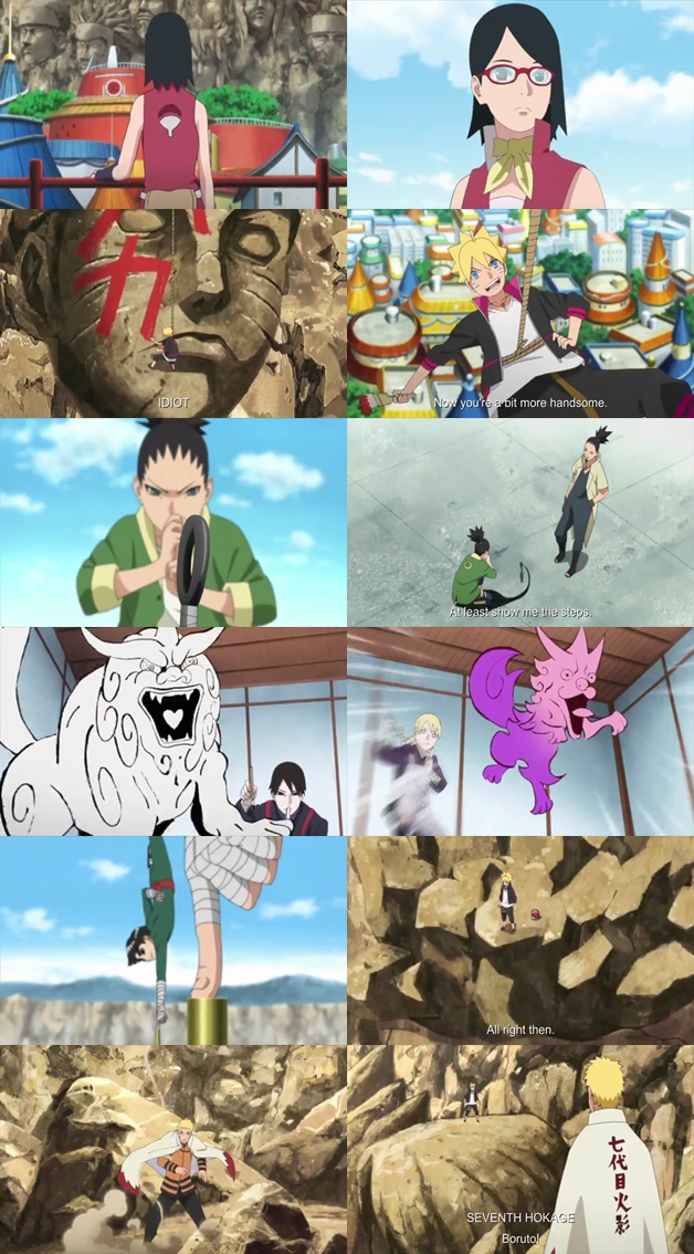 สปอยภาพ อนิเมะ Boruto Naruto Next ตอนที่ 19 อุจิฮะ ซาราดะ Pantip 1612