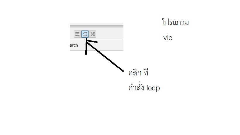 มีปัญ หา การใช้ คำสั่ง Loop โปรแกรม Vlc ถ้าเปิด File A1.Wmv เเล้ว สั่ง Loop  ตามภาพ - Pantip