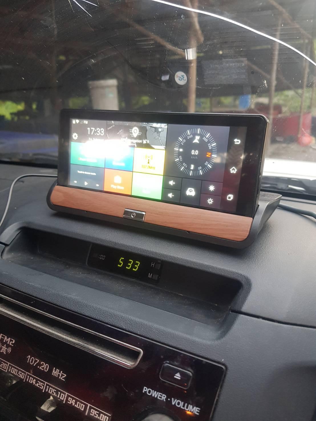 รีวิวบ้านๆ] กล้องติดรถจอ 6.8นิ้ว Android Gps Google Map ราคา1025บาทรวมส่ง -  Pantip