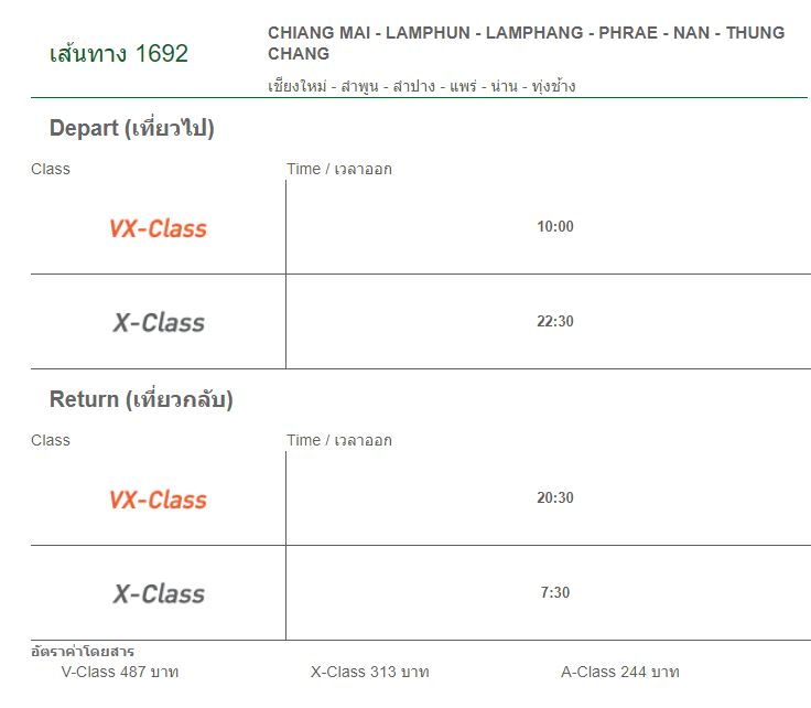 รถทัวร์จากเชียงใหม่ไปน่าน - Pantip