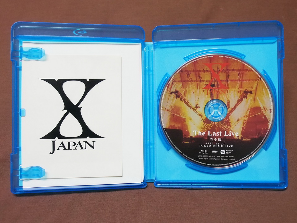 REVIEW] [Blu-ray Disc] X JAPAN : The Last Live - Pantip