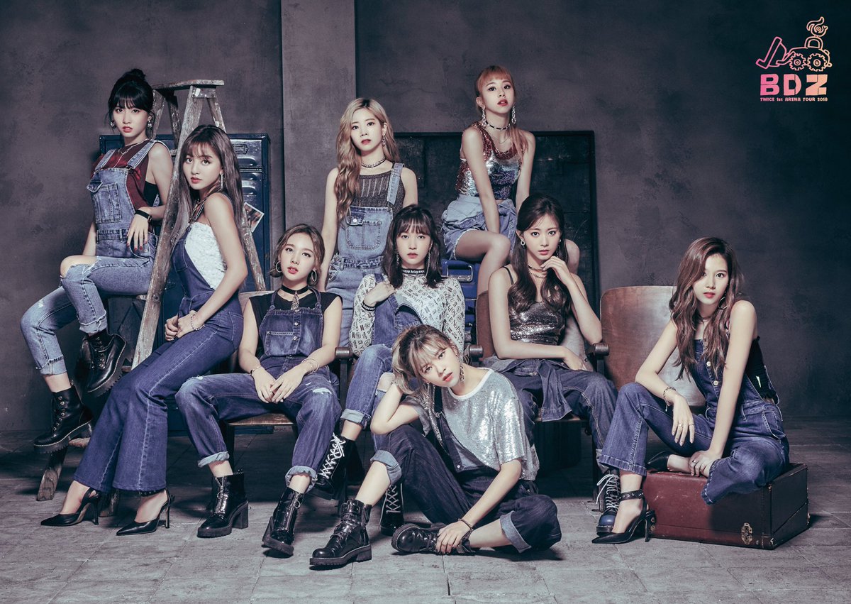 🍭 Twice 🍭 1st Arena Tour 2018 Bdz Teaser Image All Members Pantip