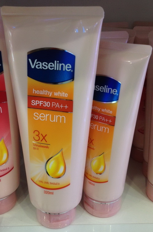 Vaseline Healthy White Serum Spf30 Pa++ แทนกันแดดในชีวิตประจำเลยได้มั้ย -  Pantip