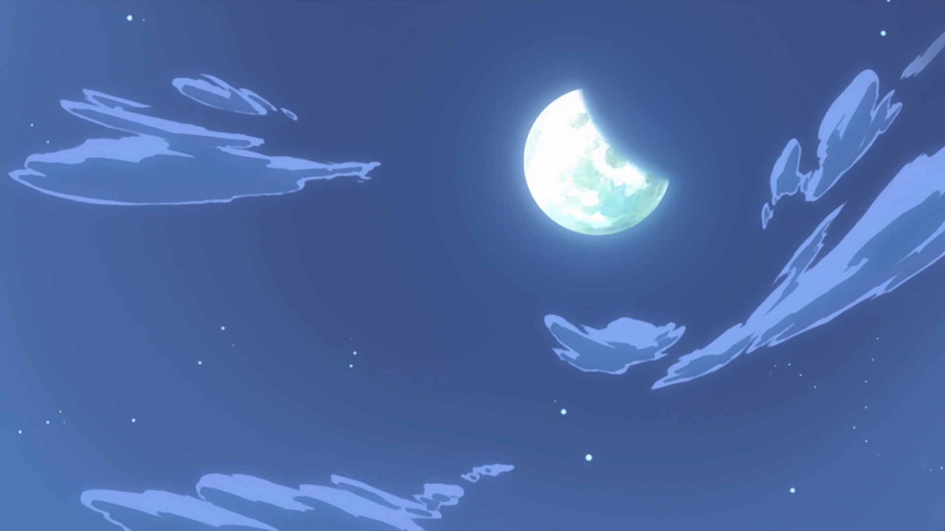 Луна светлая аниме