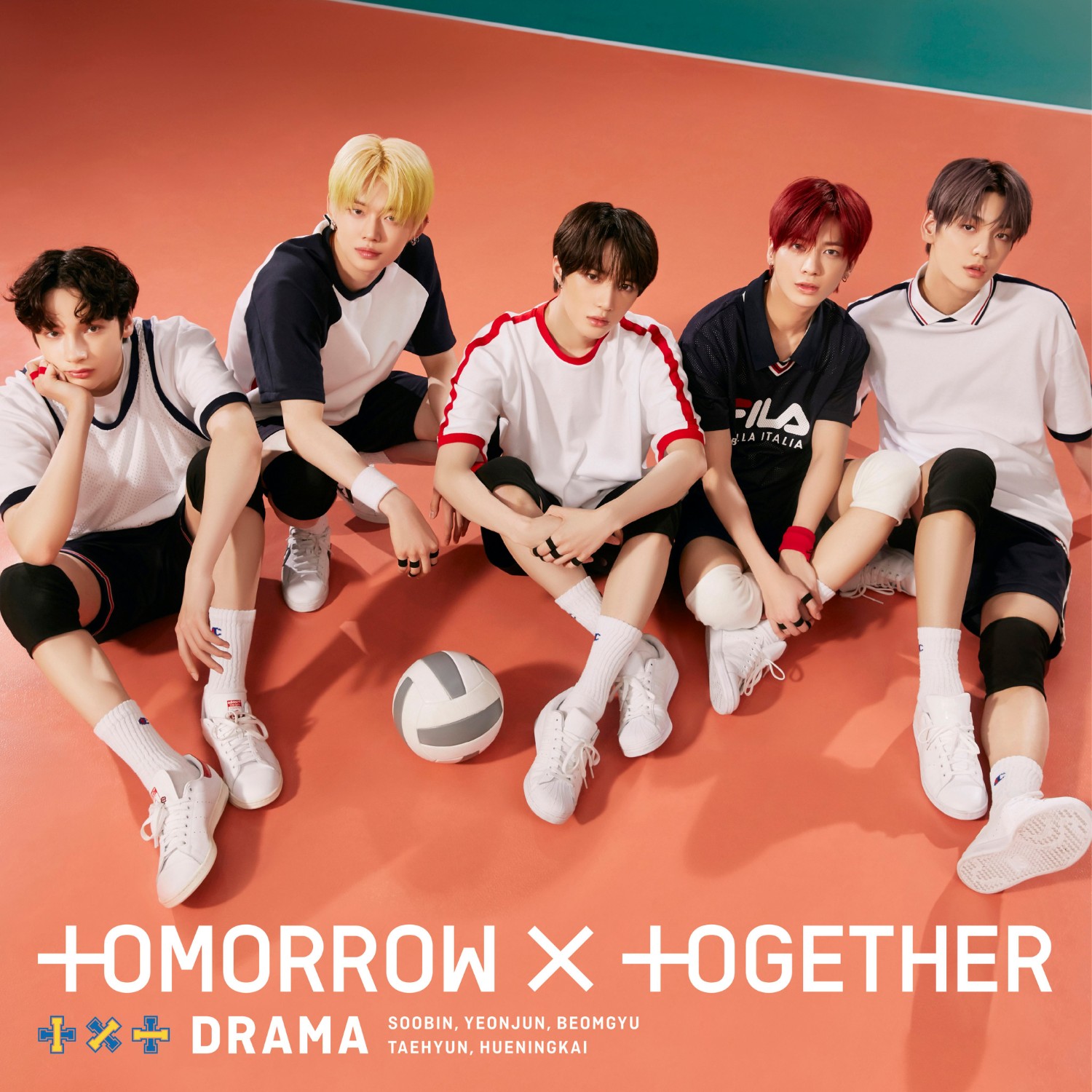 J/K-POP」TOMORROW X TOGETHER 'Japan 2nd Single『DRAMA』Album Cover 